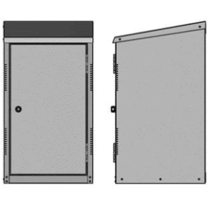 Flaskeskap 1x11kg Uisolert