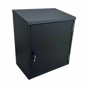 Flaskeskap 2x11kg Uisolert Svart RAL 9005