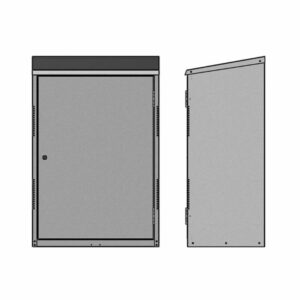 Flaskeskap 2x17kg Isolert