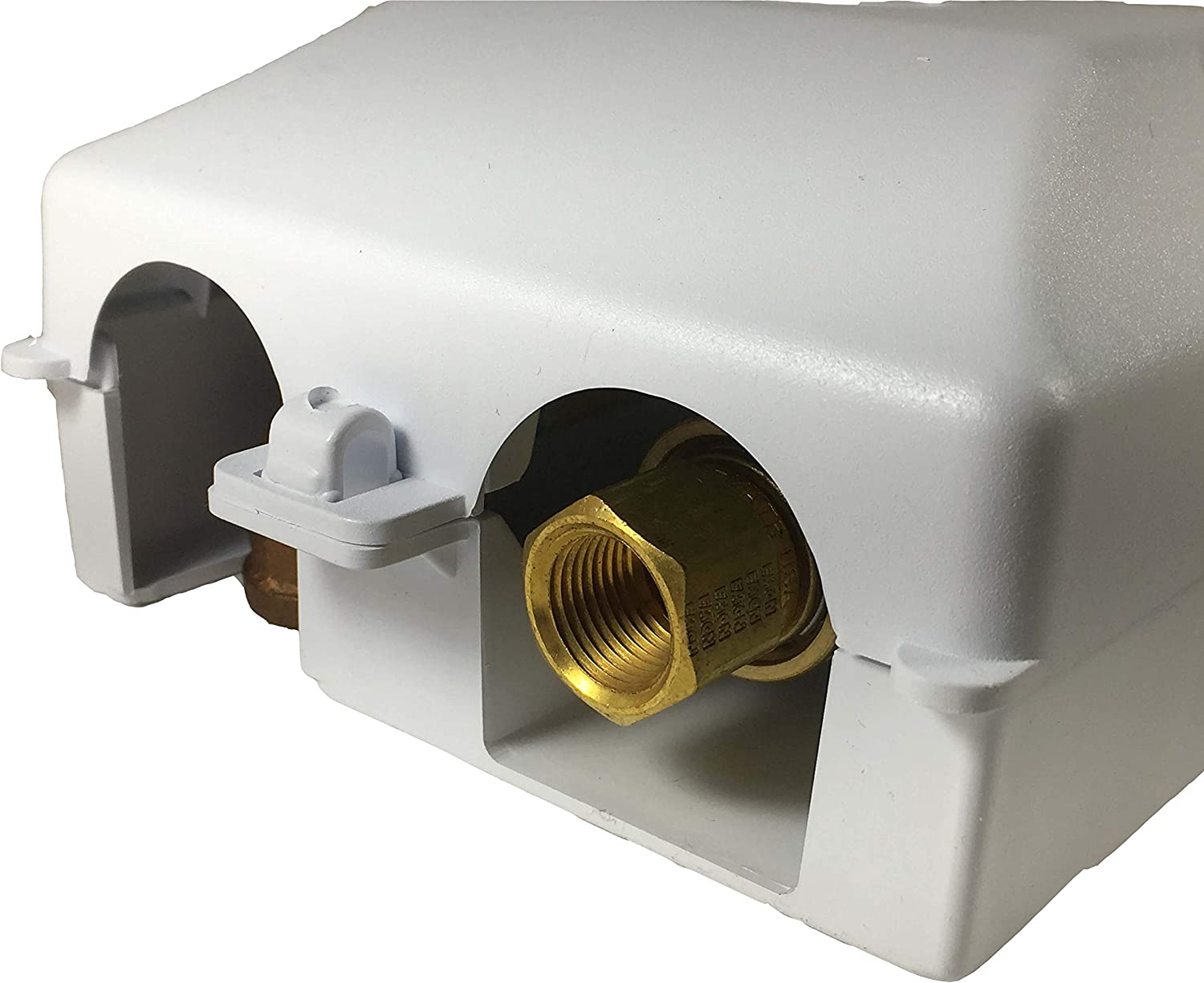 KOBLINGSBOKS 1 uttak grå PVC - Bilde 3