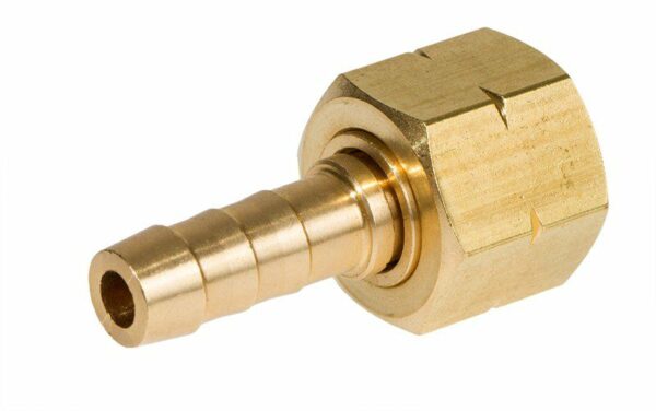 Slangesokkel 3/8"V - 8 mm sokkel