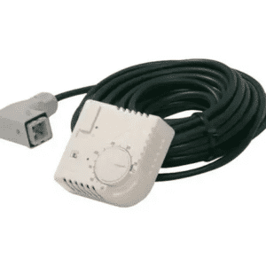 Termostat for byggvarmere